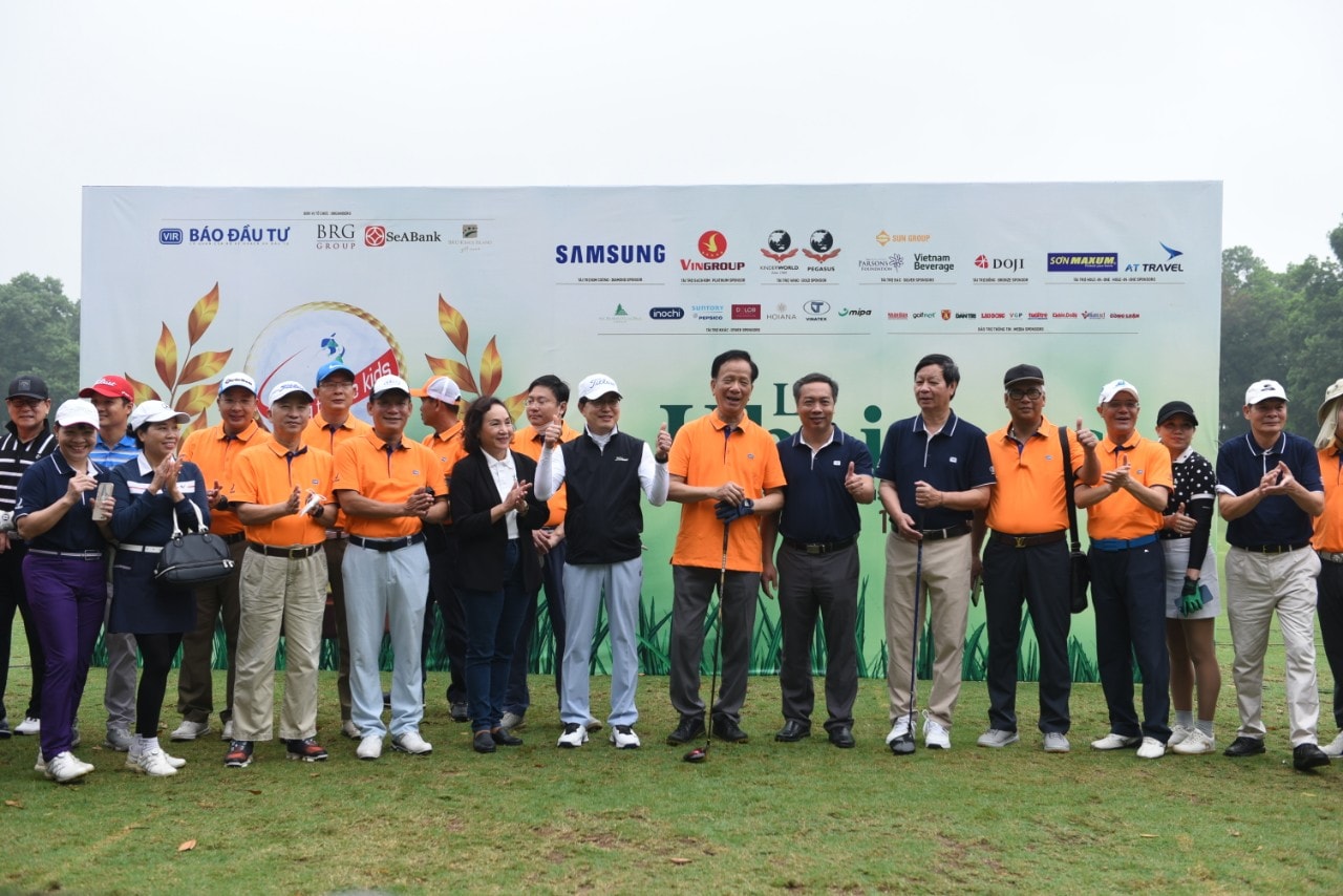 giai golf tu thien vi tre em viet nam lan thu 15 huy dong duoc hon 23 ty dong hinh 1