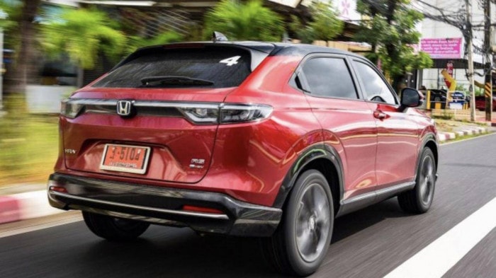 honda hr v 2022 ra mat tai malaysia vao thang 7 toi se co 5 phien ban hinh 2