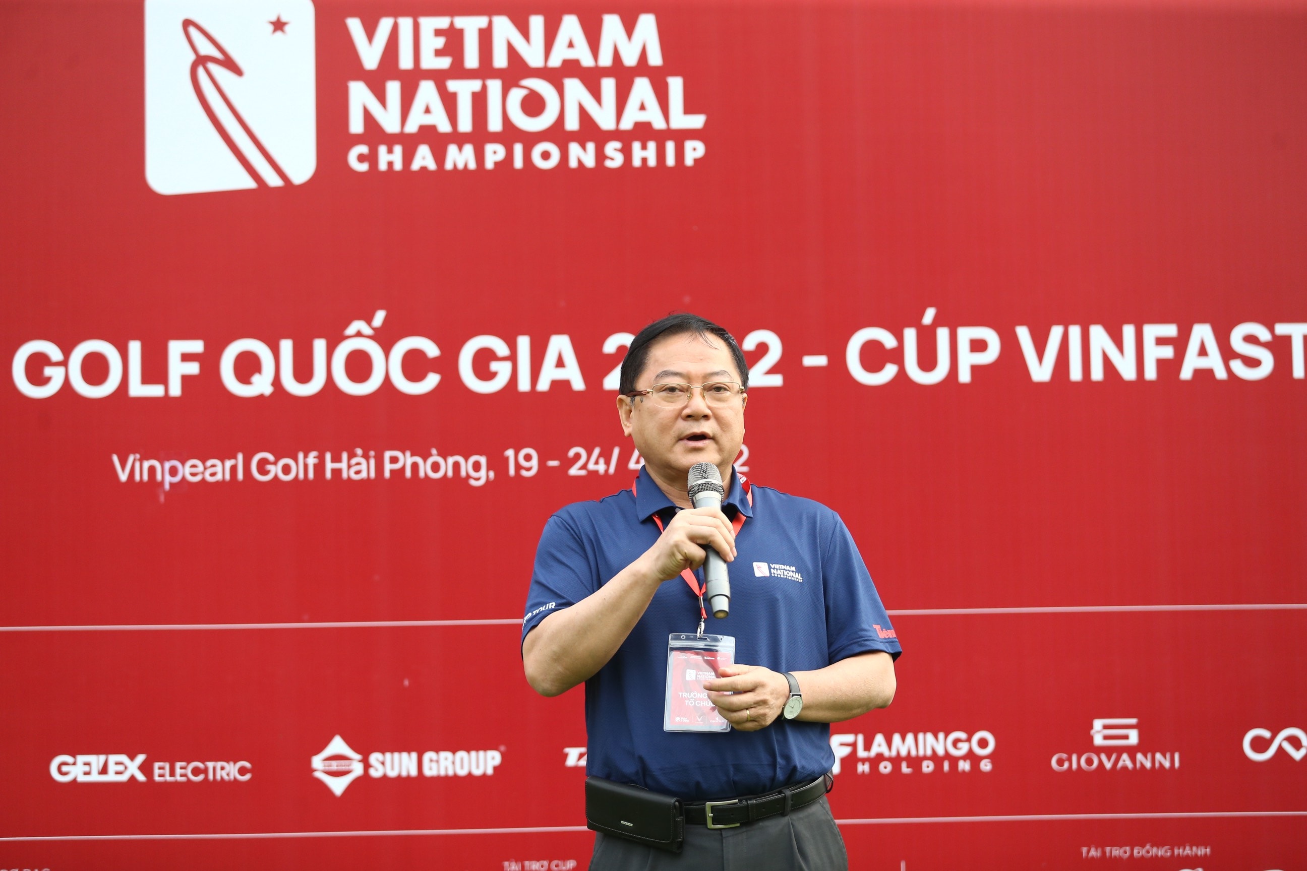 chinh thuc khoi tranh giai vo dich golf quoc gia 2022 cup vinfast hinh 1