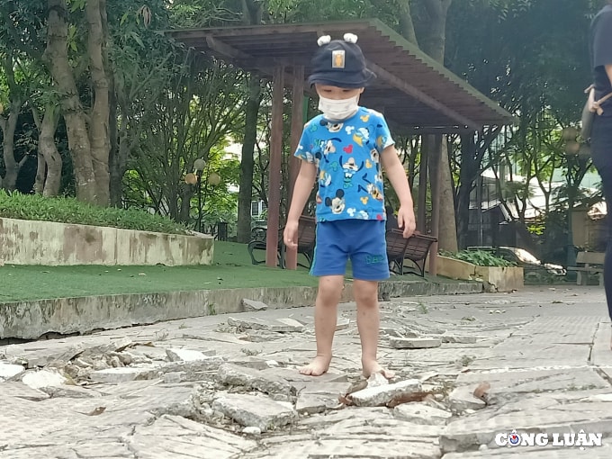 cong vien cau giay xuong cap tiem an nguy co mat an toan cho tre em hinh 3