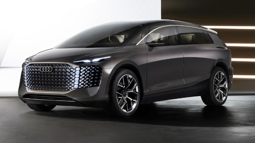 audi urbansphere concept co than dai hon ca cadillac escalade sac 10 phut di duoc 300km hinh 1
