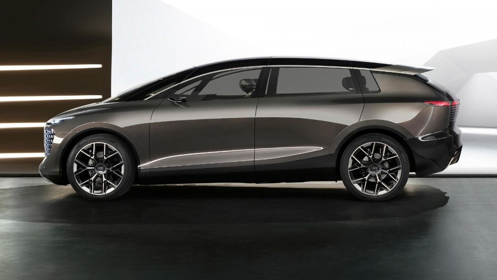 audi urbansphere concept co than dai hon ca cadillac escalade sac 10 phut di duoc 300km hinh 2