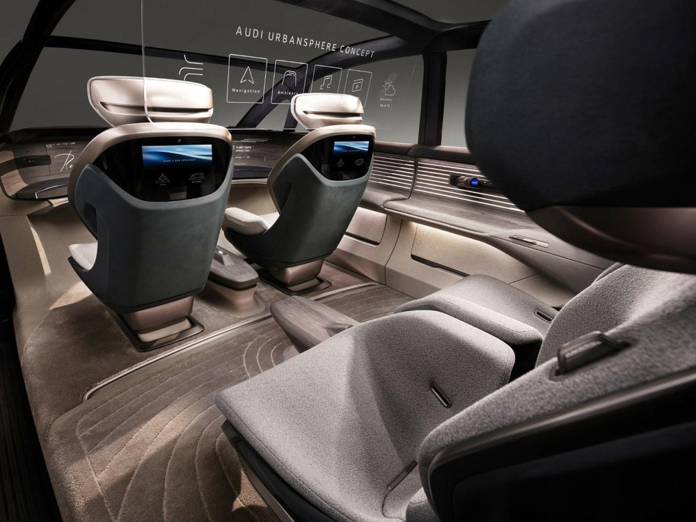 audi urbansphere concept co than dai hon ca cadillac escalade sac 10 phut di duoc 300km hinh 6