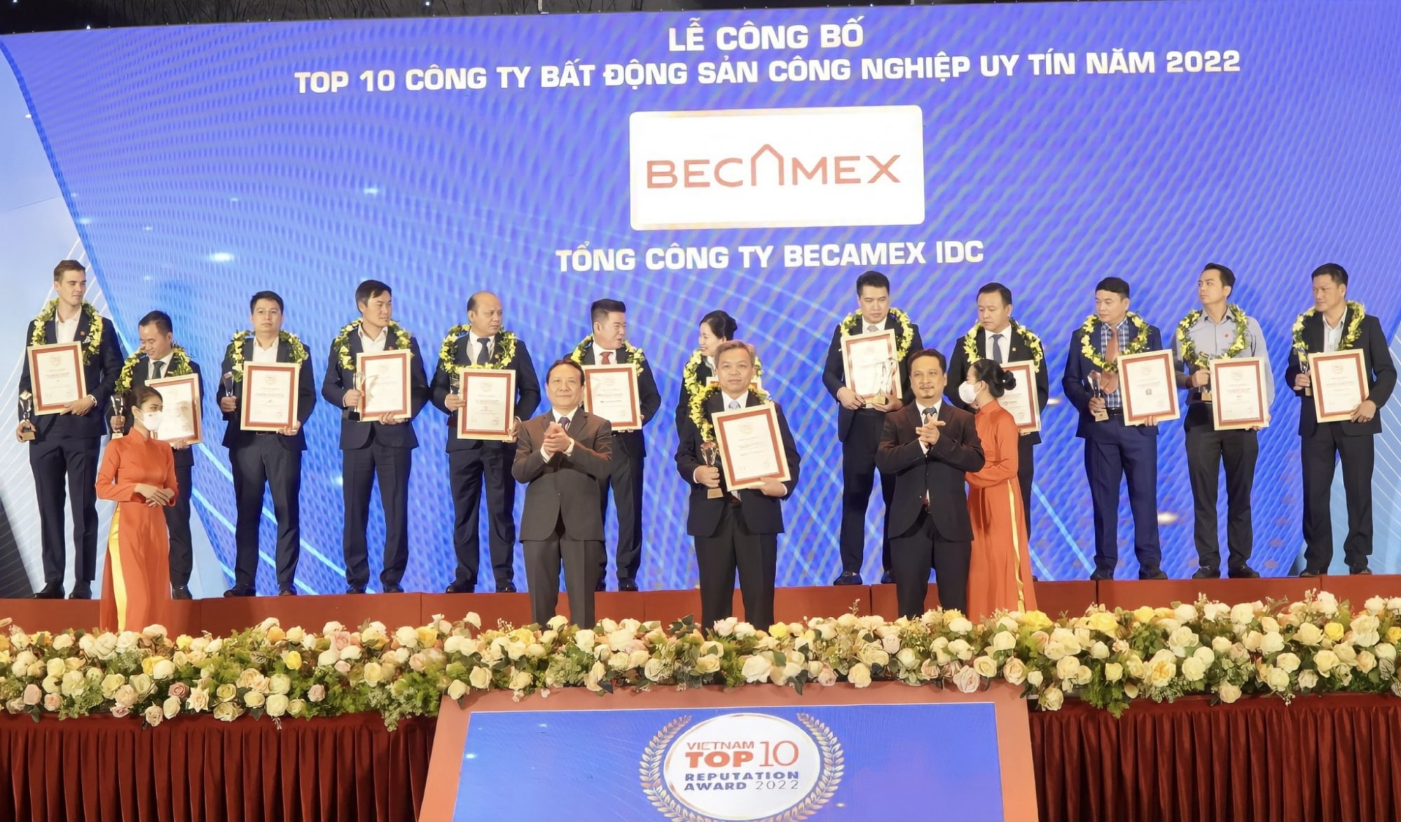 becamex idc lien tiep 2 nam dat danh hieu cong ty bat dong san cong nghiep uy tin nhat viet nam hinh 1