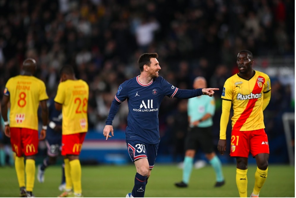 messi ghi sieu pham giup psg vo dich ligue 1 2021 22 som 4 vong hinh 7