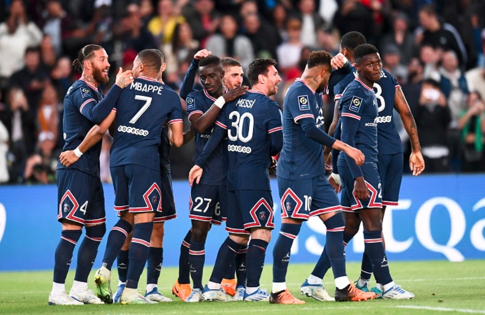 messi ghi sieu pham giup psg vo dich ligue 1 2021 22 som 4 vong hinh 9