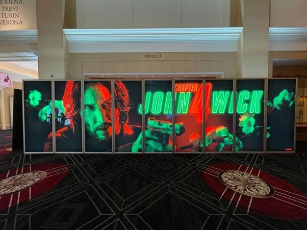 john wick 4 tung poster hap dan hua hen man tro lai hoanh trang hinh 4