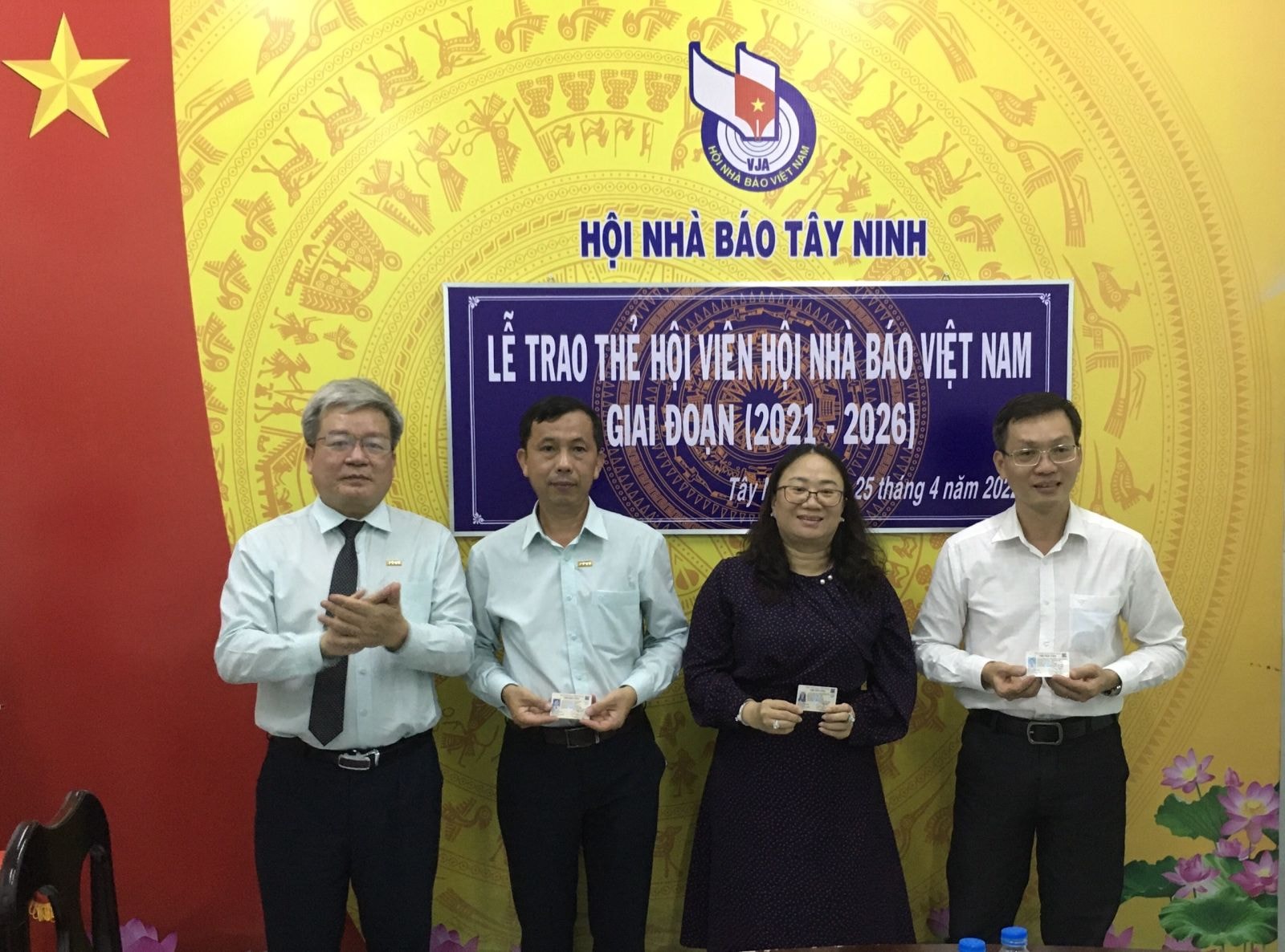 tay ninh trao the hoi vien hoi nha bao viet nam giai doan 2021 2026 hinh 1
