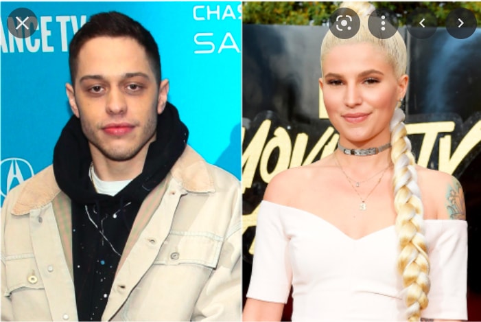 kim kardashian va pete davidson tinh tu o le trao giai mark twain 2022 hinh 2