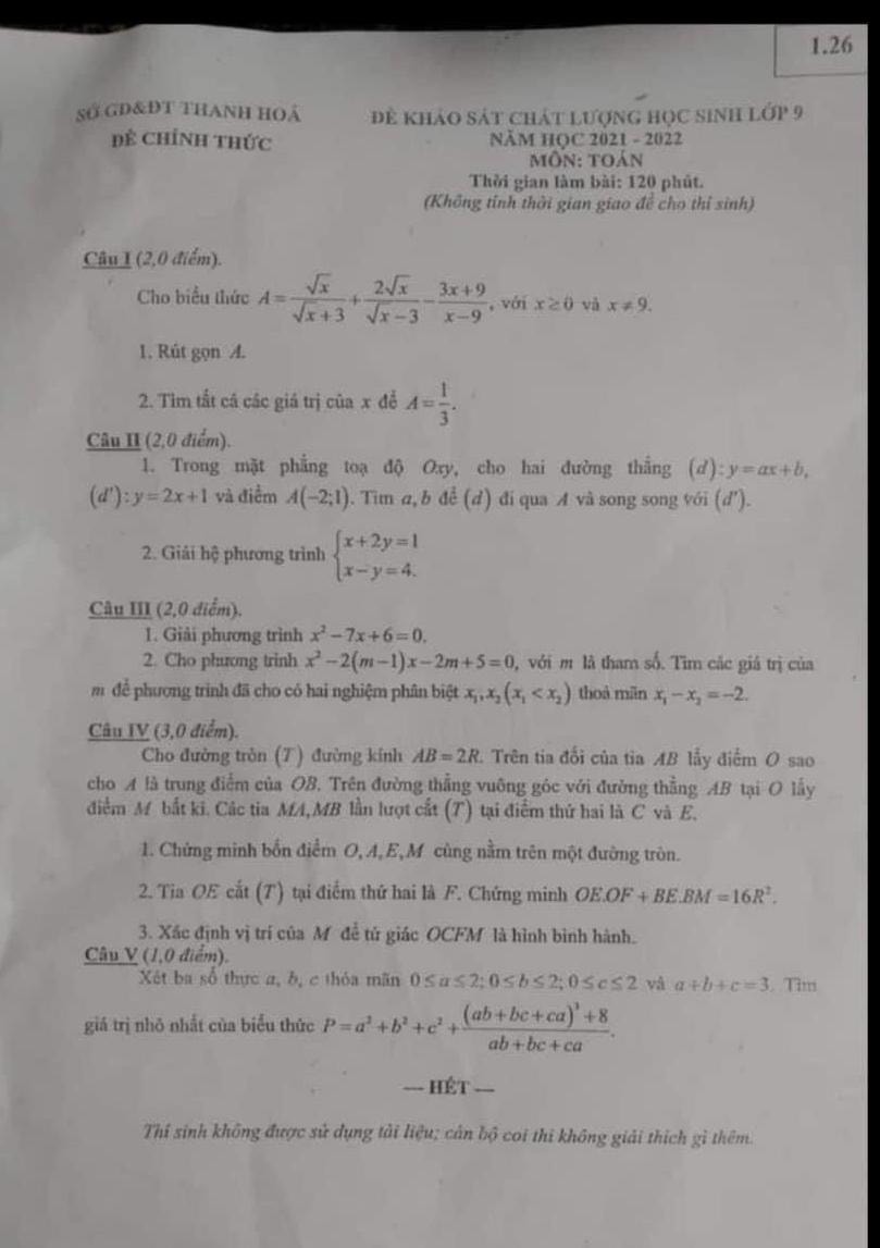 giam doc so giao duc va dao tao thanh hoa len tieng viec lo de thi lop 9 hinh 3