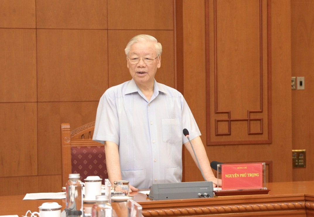 tong bi thu chu tri hop thuong truc ban chi dao trung uong ve phong chong tham nhung tieu cuc hinh 1