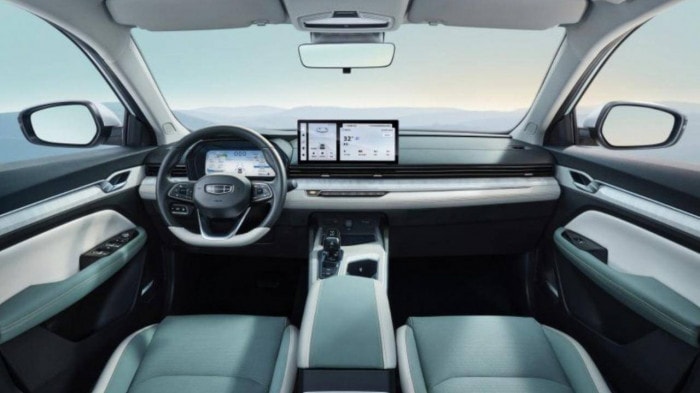 xe hybrid geely emgrand l hix phev 2022 ra mat di chuyen toi da 1300km hinh 2