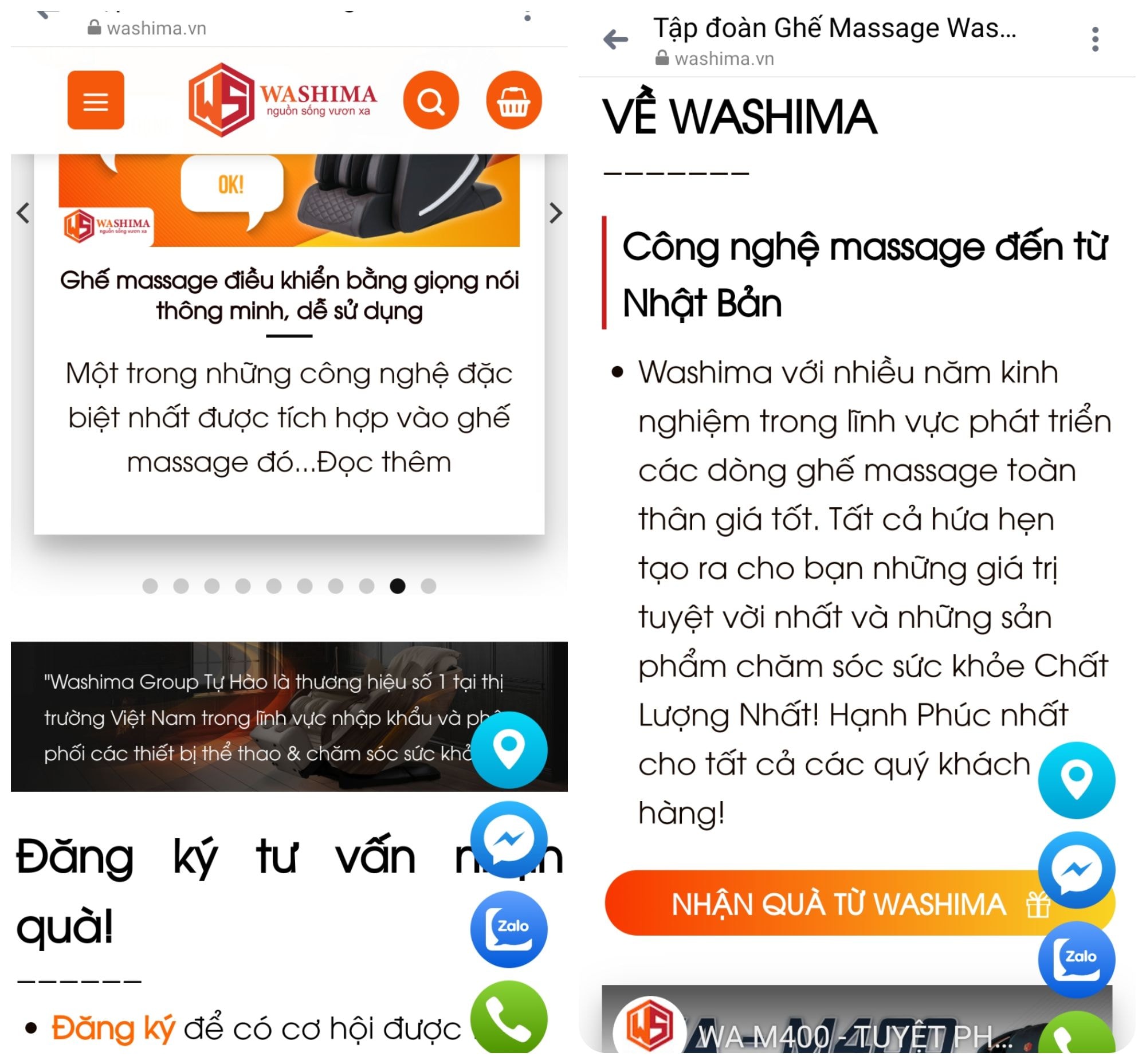dau hoi ve chat luong va nguon goc xuat xu doi voi san pham ghe massage washima hinh 1