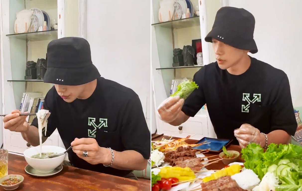 bi rain va nhung idol la fan cung cua mon an viet hinh 1