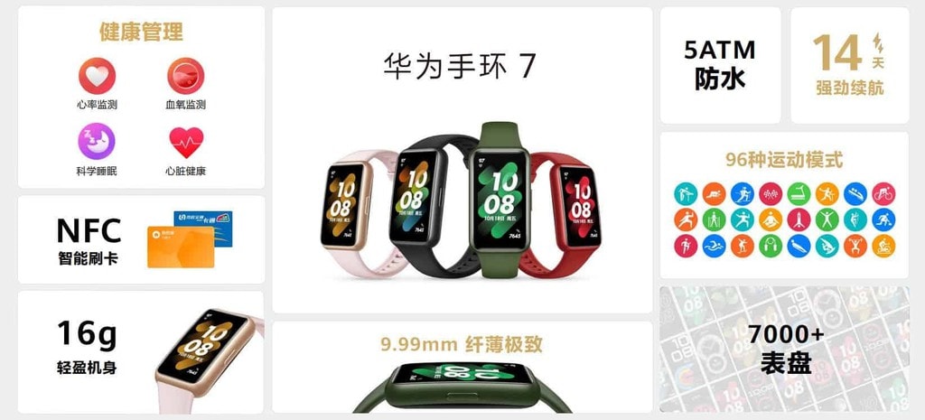 huawei band 7 so huu thiet ke sieu mong nhe gia khoi diem gan 1 trieu dong hinh 4