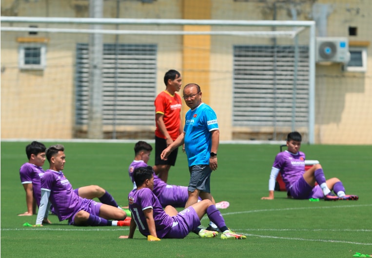 hlv park hang seo su dung doi hinh nao dau u23 indonesia tai sea games 31 hinh 1