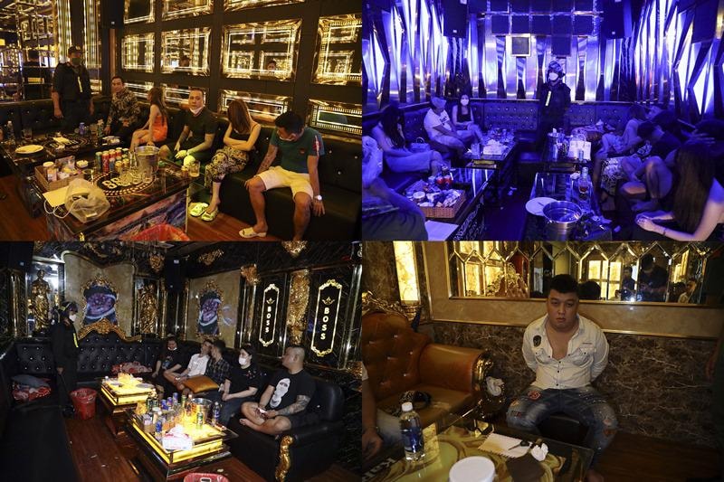 triet pha duong day ma tuy phat hien hang chuc dan choi bay lac tai quan karaoke hinh 1