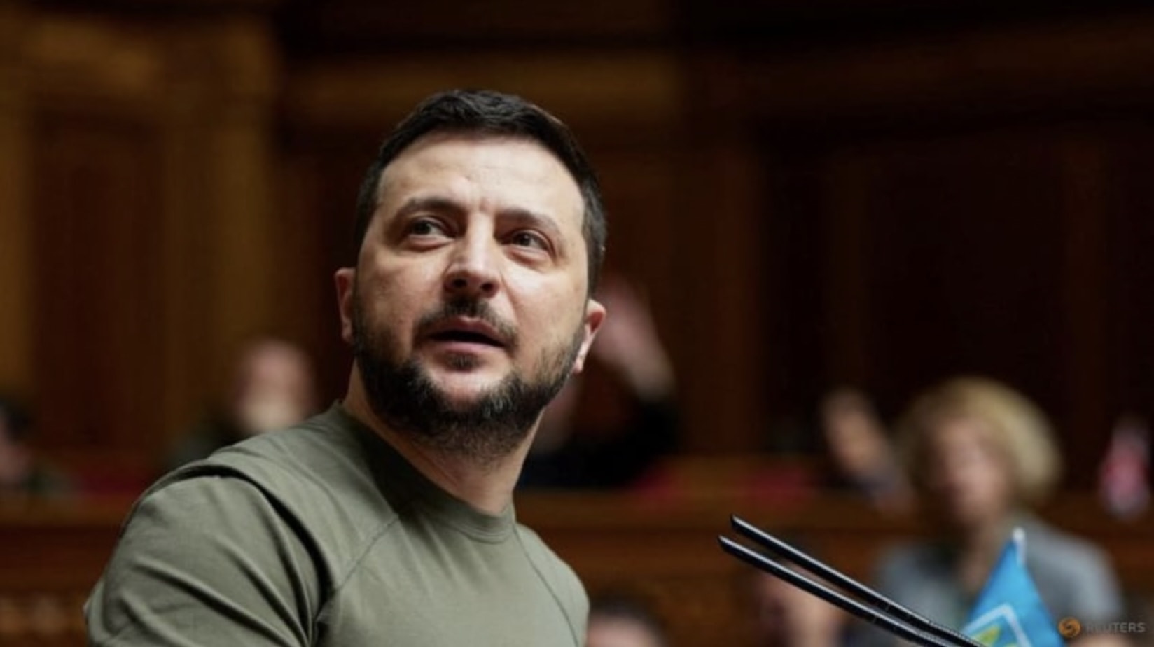ong zelenskyy va chu tich quoc hoi duc thao luan ve vu khi va viec gia nhap eu hinh 1