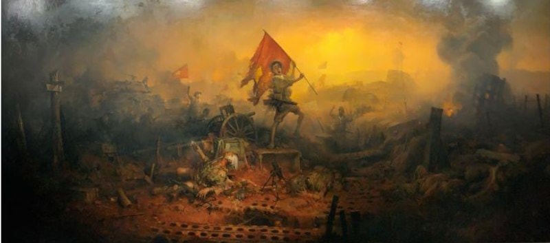 so vh tt ha noi thong tin ve viec dung trien lam tranh dien bien phu hinh 1