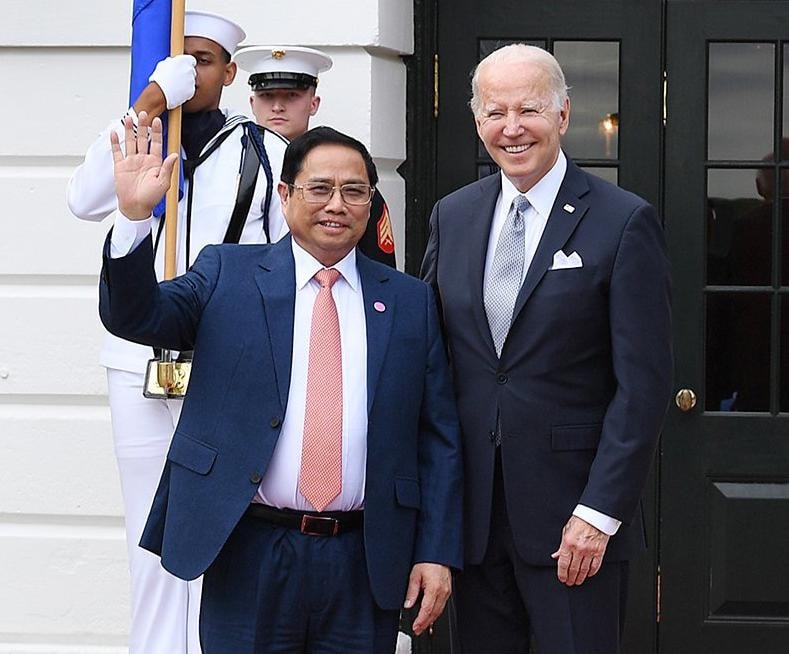thu tuong pham minh chinh gap tong thong hoa ky joe biden du tiec chieu dai tai nha trang hinh 1