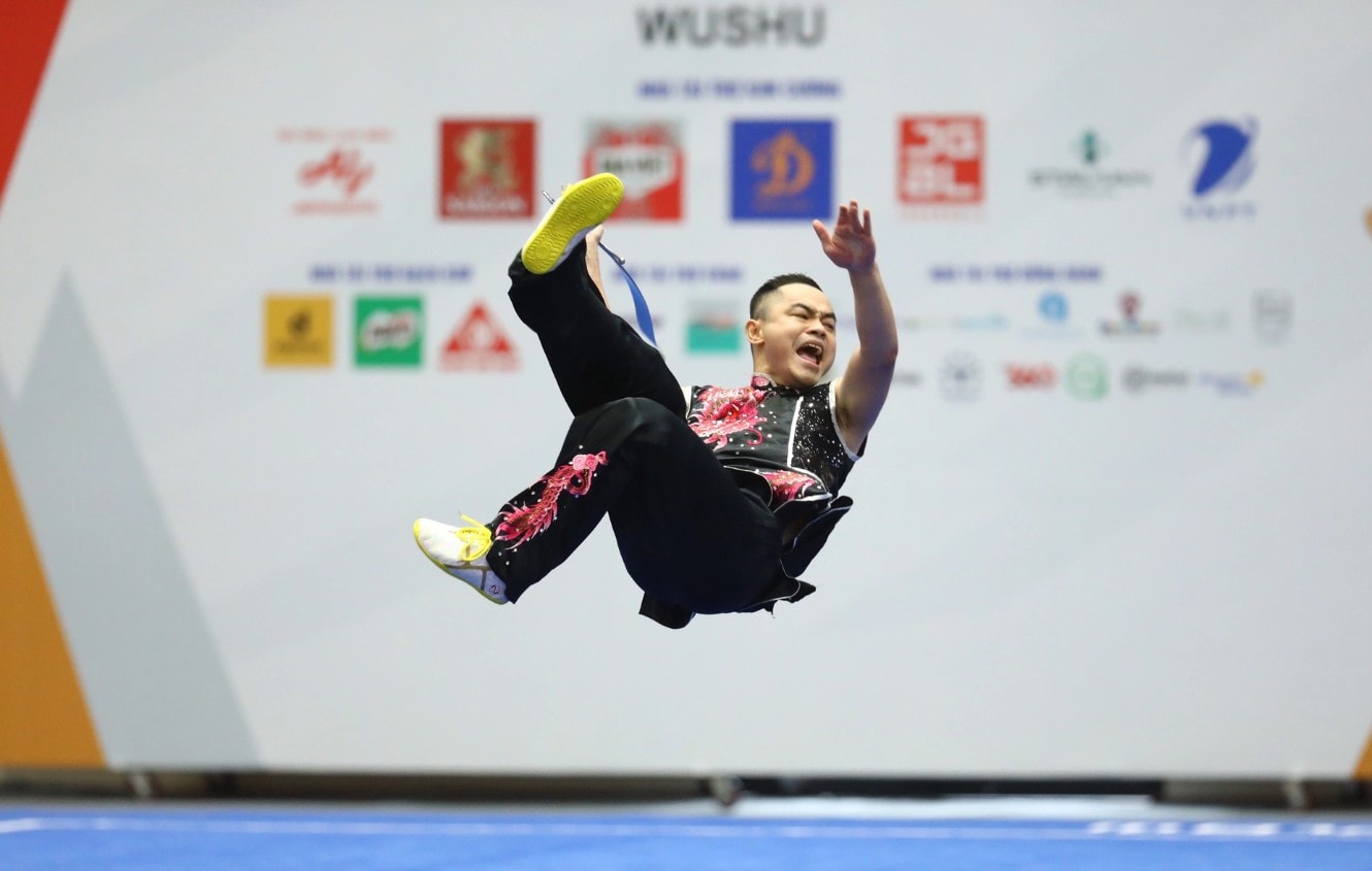 wushu mang ve 2 hcv cho doan the thao viet nam trong sang 13 5 hinh 6