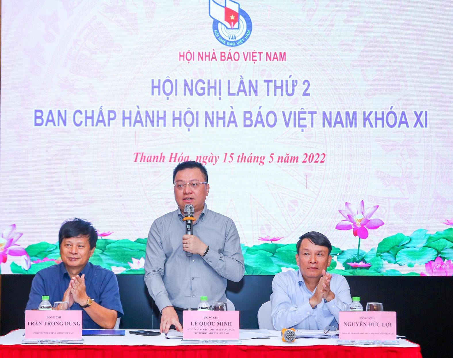 hoi nghi lan thu 2 ban chap hanh hoi nha bao viet nam khoa xi thao luan thong nhat nhieu noi dung quan trong hinh 1