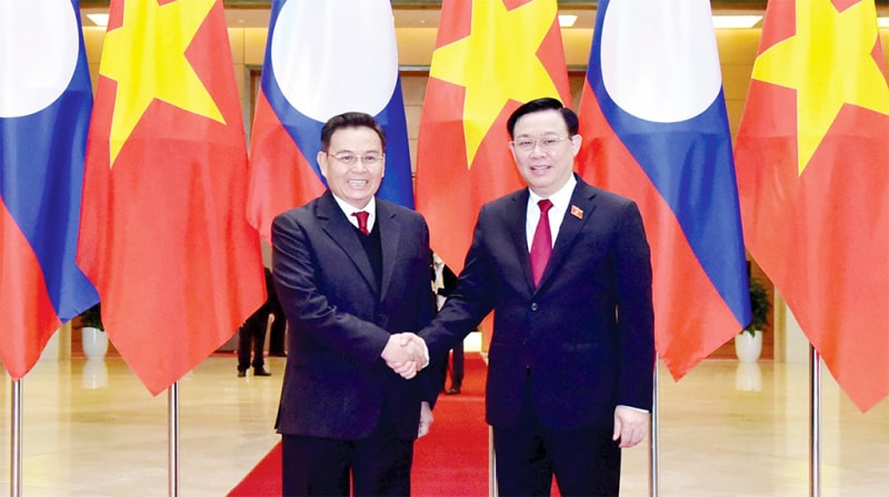 khong ngung cung co va nang tam moi quan he dac biet viet nam  lao hinh 1