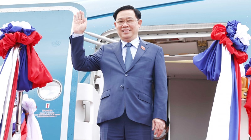 chu tich quoc hoi vuong dinh hue ket thuc tot dep chuyen tham chinh thuc nuoc chdcnd lao hinh 1