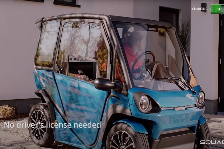 squad solar city car  xe dien chay bang nang luong mat troi hinh 4