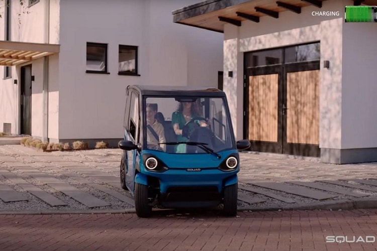 squad solar city car  xe dien chay bang nang luong mat troi hinh 3