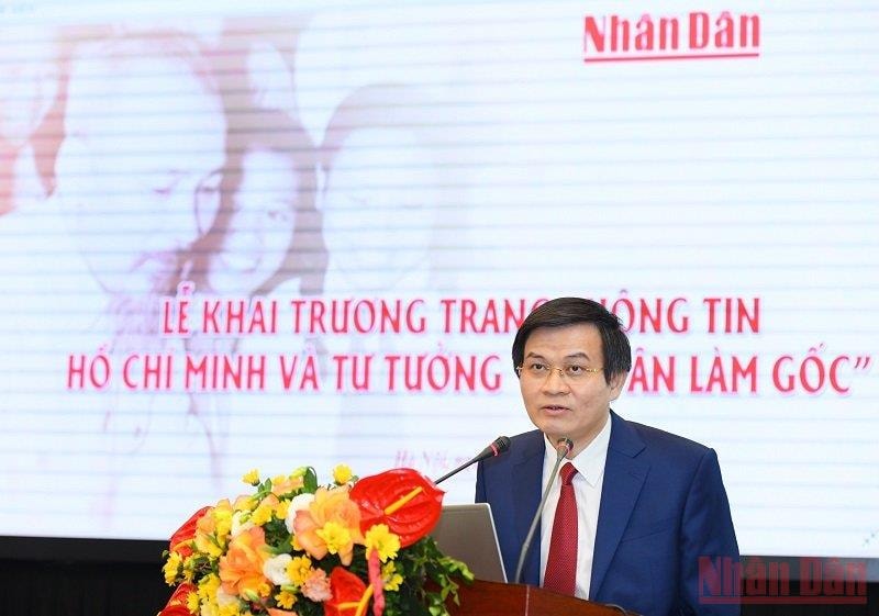 bao nhan dan ra mat trang thong tin ho chi minh va tu tuong lay dan lam goc hinh 3
