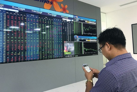 dong tien vao de dat chi so vn index lai giam ngay cuoi tuan hinh 1