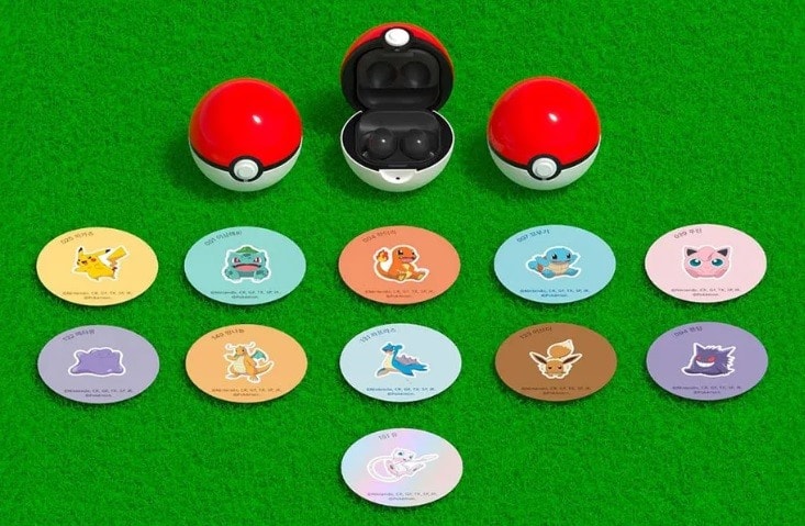 samsung bien tai nghe galaxy buds 2 thanh pokemon voi vo hop sac moi hinh 2