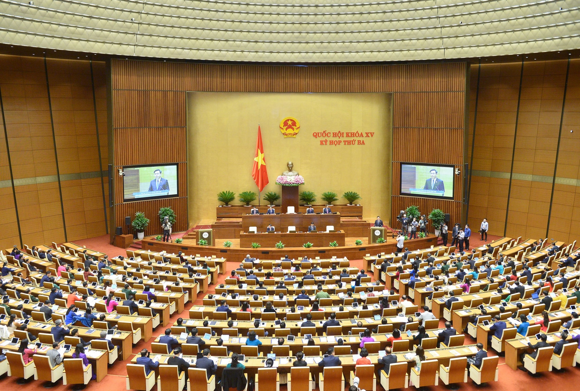 cac dai bieu quoc hoi da bam sat chuong trinh hanh dong giu dung loi hua truoc nhan dan hinh 1
