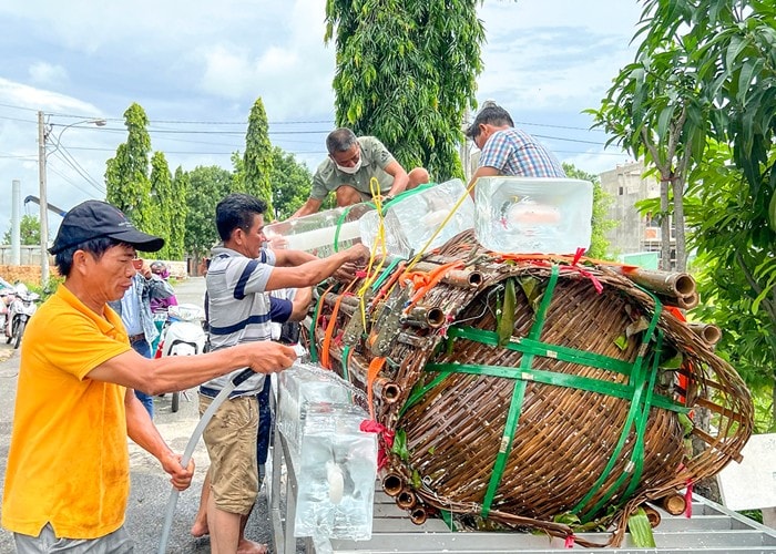 chiem nguong cap banh tet khong lo tai le hoi via ba chua xu nui sam hinh 10