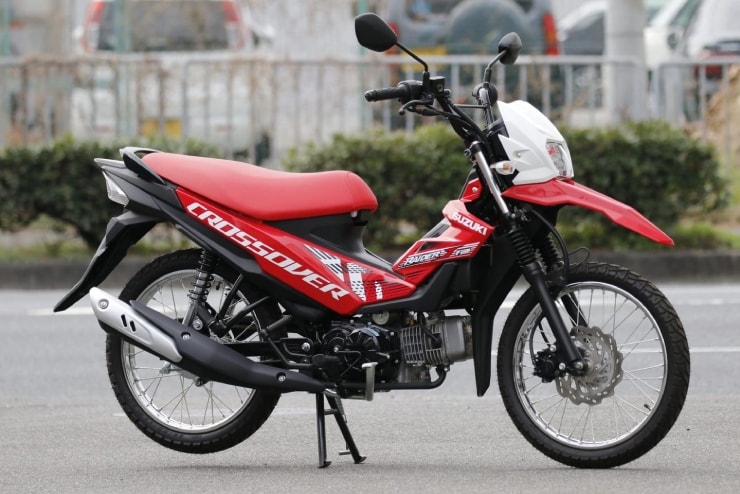 ngam xe con tay co nho 2022 suzuki raider j crossover so huu thiet ke doc dao hinh 1