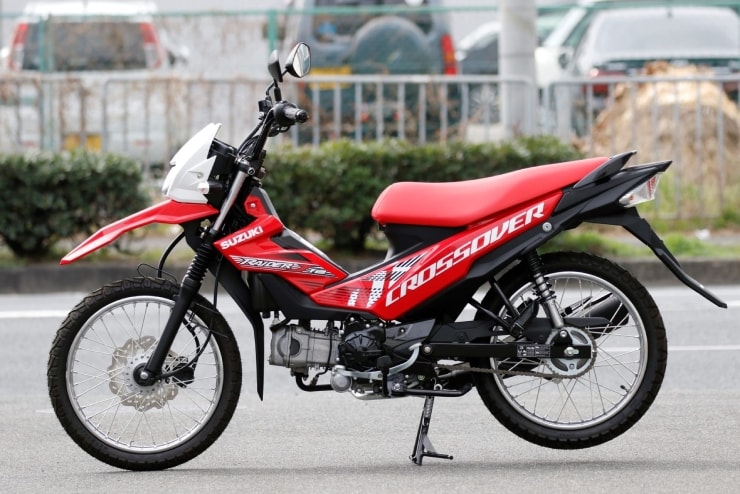 ngam xe con tay co nho 2022 suzuki raider j crossover so huu thiet ke doc dao hinh 10