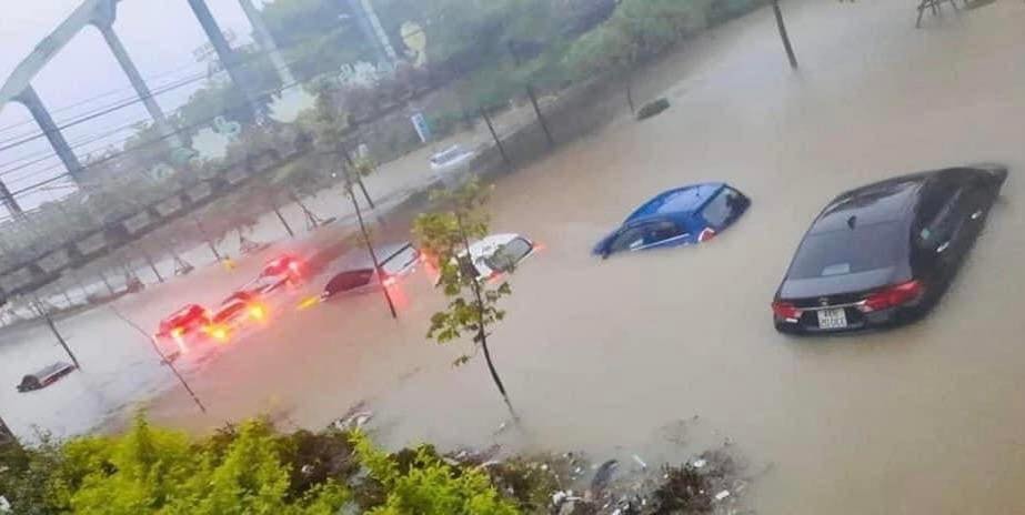 pho bien thanh song sau mua lon keo dai o nhieu noi tai tinh bac ninh va vinh phuc hinh 2