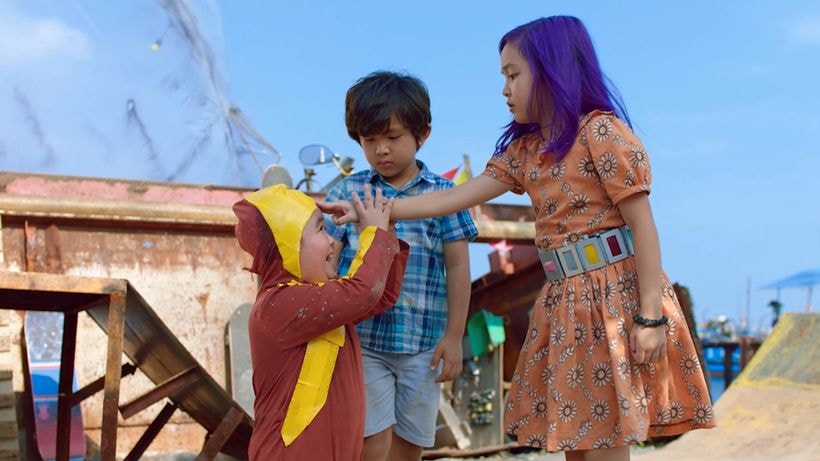 chu diep anh truong thanh voi vai dien trong maika co be den tu hanh tinh khac hinh 2