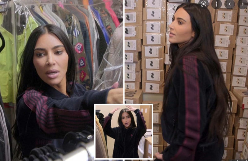 choang vang khi kim kardashian so huu nha kho chua 30000 mon do thoi trang hinh 1