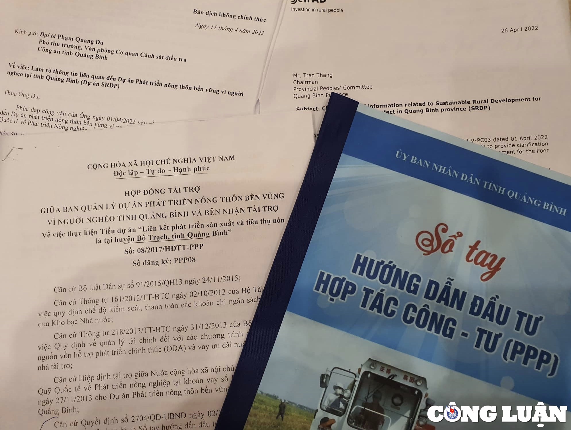 uy ban kiem tra tinh uy quang binh da lam ro vai tro cua giam doc du an srdp hinh 1