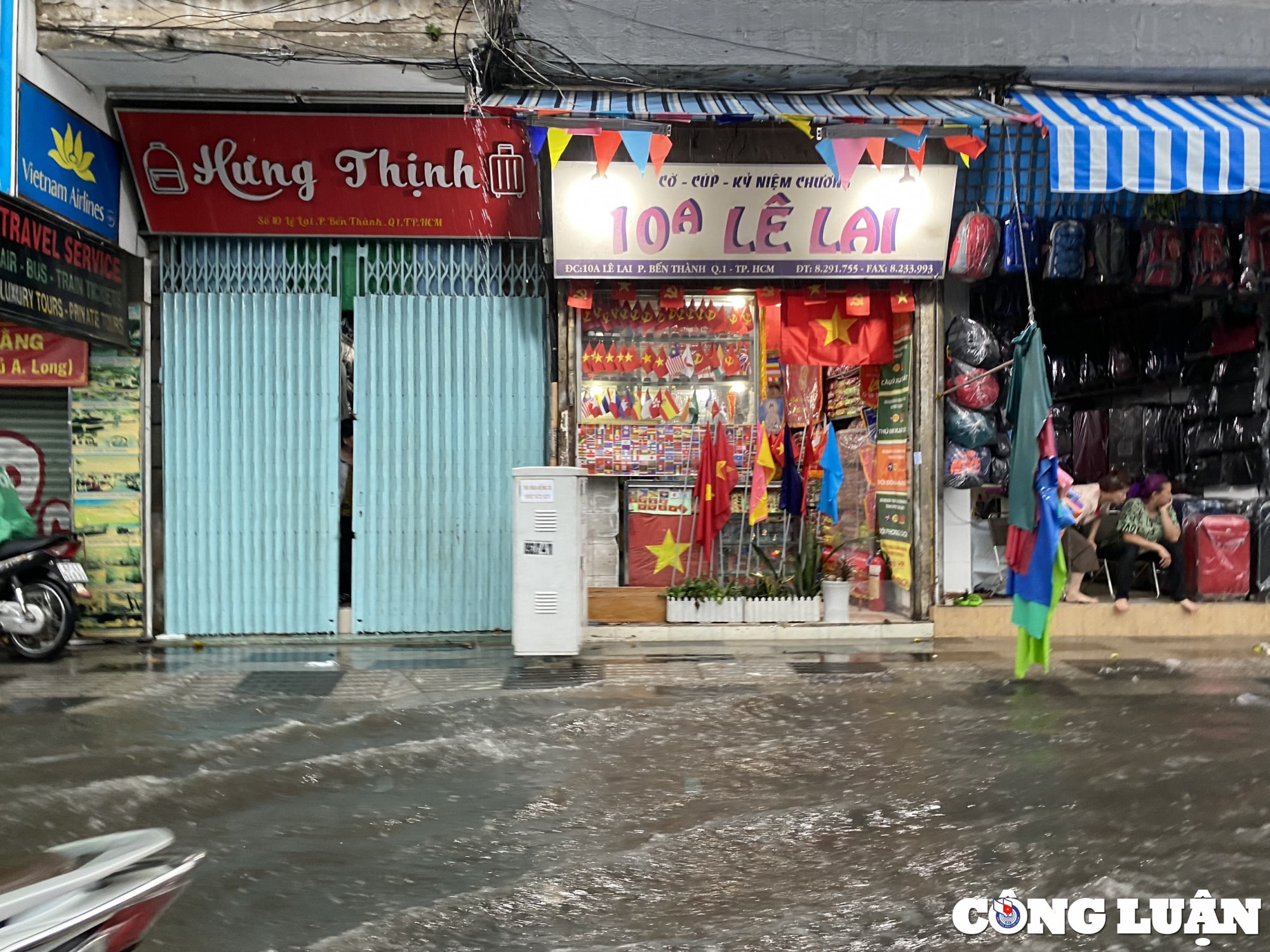 mua lon nhieu gio duong sa trung tam tp hcm ngap nang nuoc chay xiet hinh 6