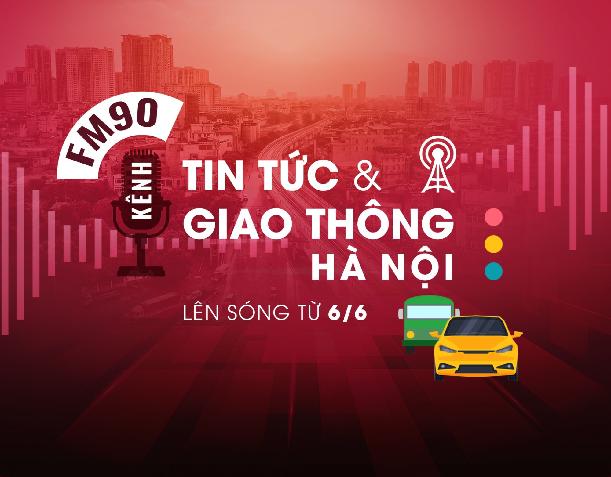 dai phat thanh va truyen hinh ha noi ra mat kenh tin tuc va giao thong ha noi tren fm 90 hinh 1