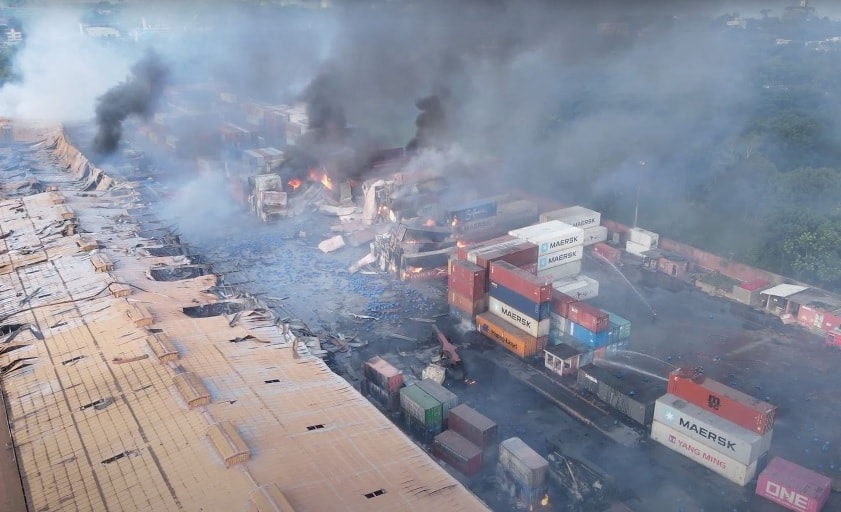linh cuu hoa van lam viec de dap tat vu chay container khien 49 nguoi chet o bangladesh hinh 1