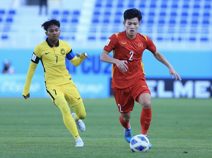 thang malaysia viet nam lot vao tu ket vck u23 chau a 2022 hinh 1