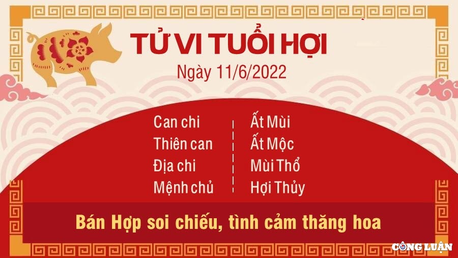 tu vi 11 6 2022 hom nay thu 7 ngay 13 5 am lich cua 12 con giap hinh 12