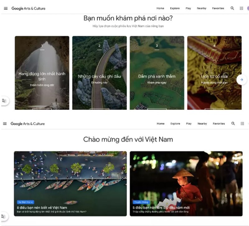 quang ba van hoa viet nam ra the gioi qua nen tang google arts culture hinh 2
