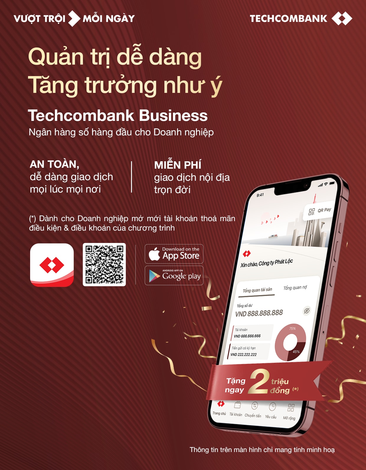 techcombank chinh thuc ra mat ngan hang so danh cho doanh nghiep hinh 1