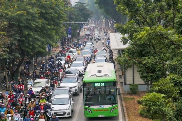 Sở GTVT Hà Nội đề xuất cho phép một số phương tiện được lưu thông trên đường xe buýt BRT.