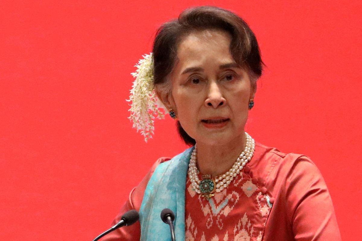 Quân đội Myanmar cho biết bà Suu Kyi bị biệt giam trong tù. Ảnh: Reuters